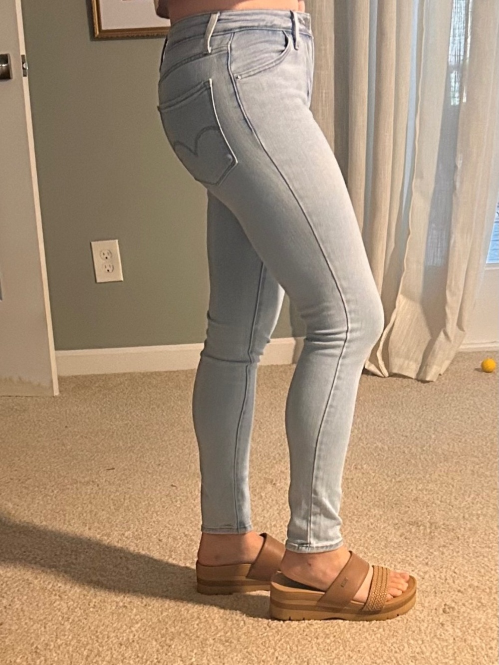 High Rise Skinny Levi’s Jeans